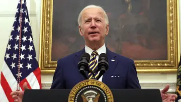 President Joe Biden on BET Buzz 2021.