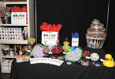 Sugar Rush - The Sugar Factory's sweets were a hit. The confectionery provided visitors of the gifting suite with an array of candies to satisfy their sweet tooth. (Photo: Angela Weiss/BET/Getty Images for BET)