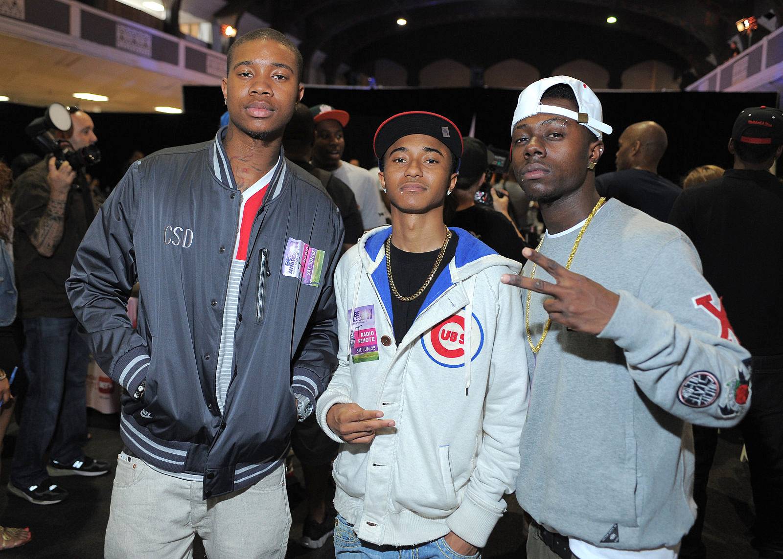 Cali Swag District - Best Group nominees Cali Swag District are the hometown favorites as they try to bag their first BET award.2011 BET Awards&nbsp;Radio Remote Room at The Shrine Auditorium, June 25, 2011, Los Angeles.&nbsp;Photo: Adrian Sidney/PictureGroup
