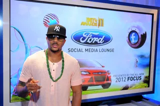 Hosea Chanchez - “Game” time is right around the corner, but Hosea Chanchez, a star of BET's hit series The Game, took time out to stop by the Ford Focus Social Media Lounge on Saturday.(Photo: Adrian Sidney/PictureGroup)