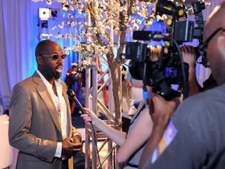 Romany Malco as Tijuana Jackson - Actor Romany Malco channeled his alter ego, Tijuana Jackson, an ex-convict turned motivational speaker, Saturday at the Ford Focus Social Media Lounge.(Photo: Adrian Sidney/PictureGroup)