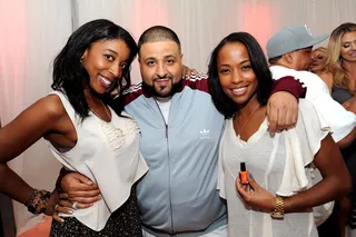 They're the Best\r - DJ Khaled came across two items that he wasn't allowed to take home from the Celebrity Gift Suite.&nbsp; \r\r&nbsp;\r(Photo by Earl Gibson/PictureGroup)