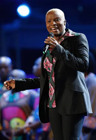 Angelique KidjoBest International Act: Africa - Her native country of Benin may not be well known, but Angelique Kidjo's music has made its mark throughout the world.Photo Michelly Rall/Getty Images for Live Earth Events