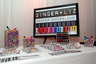 Ladies Only\r - Ginger + Liz Nail Colour Collection&nbsp;is just one of many companies providing hot swag to celebrities attending the 2011 BET Awards.\r&nbsp;\r(Photo by Earl Gibson/PictureGroup)