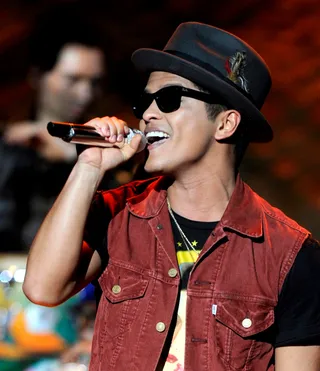 American Boy April 7, 2011 - Raised in Hawaii, Bruno is an all-American boy of Puerto Rican and Filipino descent. He was a perfect fit to perform on the American Idol's season 10 Top 6 elimination show.&nbsp;(Photo: Frank Micelotta/Fox/PictureGroup)