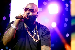 Rick Ross - It's a fulltime hustle pushing your own label, and year after year has proven that Rick Ross is more than capable. The Maybach Music Group head honcho is running a well-oiled machine when it comes to his crew and the way they put their music and visuals out. Rozay! Definitely worthy of a Hustler of the Year look.(Photo: Christopher Polk/BET/Getty Images for BET)