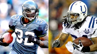 Edgerrin James Wants to Mentor Richardson - Remember Edgerrin James? Well, the Indianapolis Colts all-time rushing leader wants to mentor the franchise's current starting running back Trent Richardson. According to ESPN, the retired James doesn't want to resume his own career, but plans on being around the Colts enough this season to help Richardson on game perspective and really anything he needs.