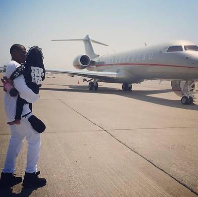 Beyoncé, @beyonce - With rumors still swirling about Beyoncé's and Jay Z's marriage, she once again silenced them with this loving photo of her hubby carrying their 2-year-old daughter, Blue Ivy, to their... ahem... private jet.  (Photo: Beyonce via Instagram)