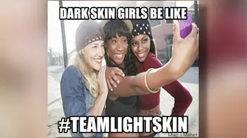 light skin be like