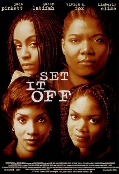Set It Off, Wednesday at 7P/6C - Queen Latifah, Jada Pinkett-Smith, Kimberly Elise and Vivica A. Fox are women on a mission. Encore presentation on Thursday at 3P/2C.(Photo: New Line Cinema)