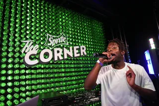 Obey Your Purpose&nbsp; - The following year, it was announced that Rashad will be included in a docu-series by Sprite, which will support the brand's "Obey Your Verse" Lyrical Collection.&nbsp;(Photo: Bennett Raglin/Getty Images for Sprite)