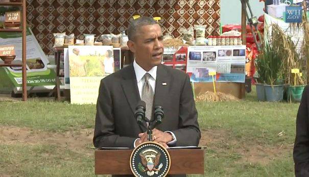 News, President Obama Speaks on Food Security