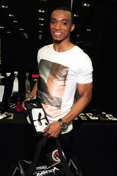 Tied Up&nbsp; - Gospel recording artist Jonathan McReynolds picks out some new ties from InstaKnot. The Chicago-native can add the new item to his Sunday best collection.&nbsp;(Photo: Amy Graves/BET/Getty Images for BET)