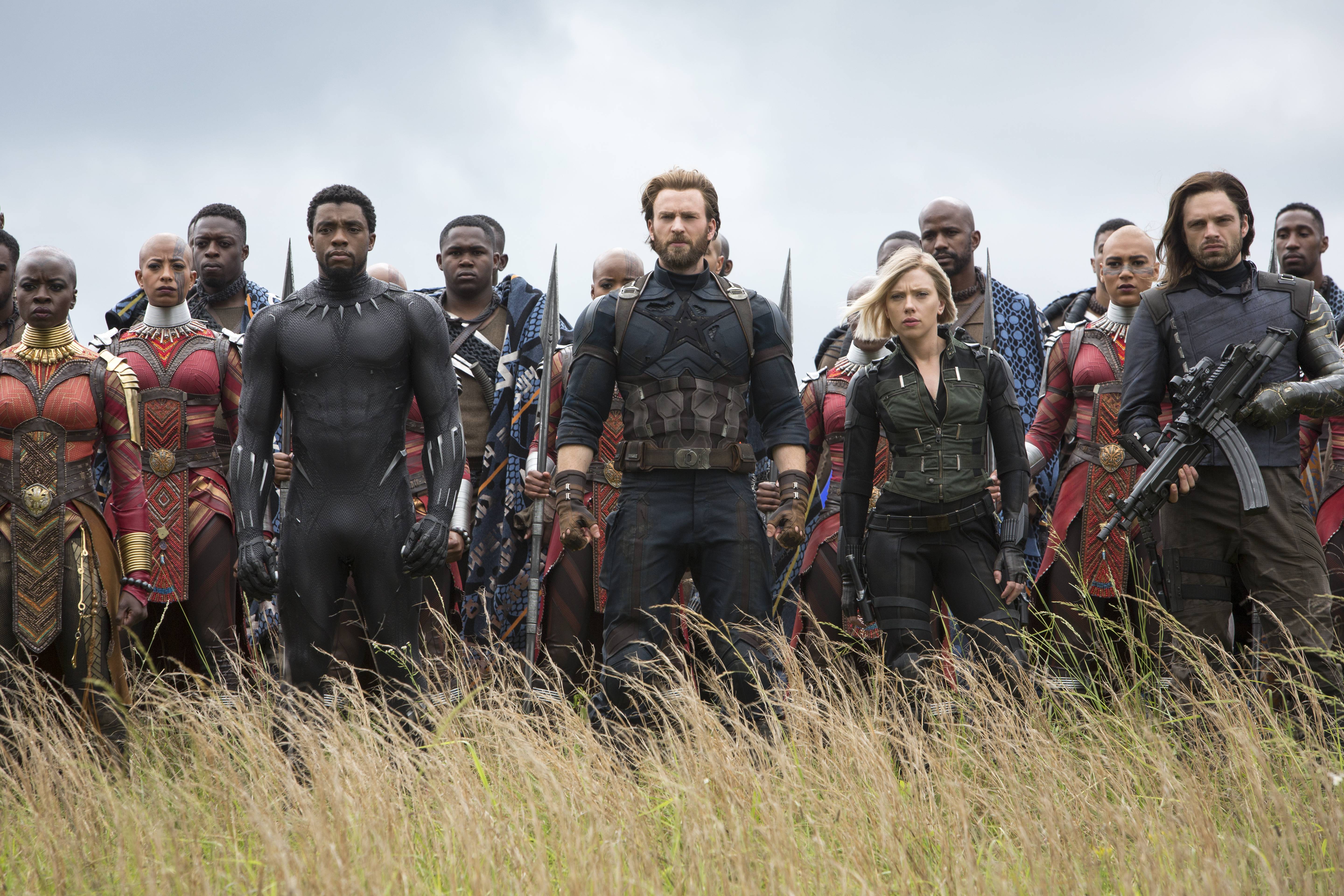 The cast of Avengers: Infinity War discuss how the success of Black Panther will impact diversity in Hollywood