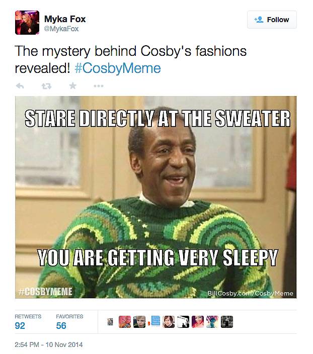 Bill Cosby Meme Request Backfires