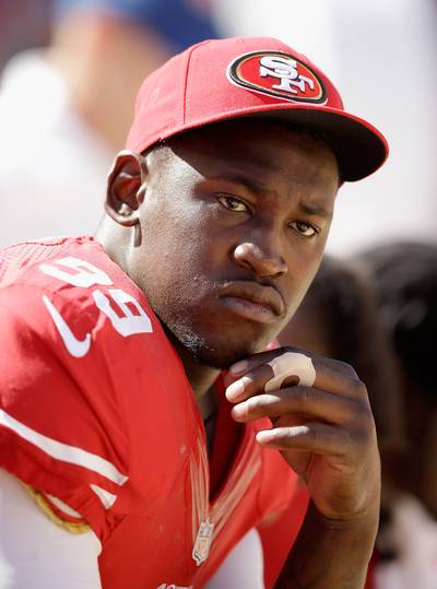 Aldon Smith First in NFL to Pay to Play - Hustling backwards? Aldon Smith is actually paying to play in the NFL this season, not playing to get paid. After serving a nine-game suspension for violating the league?s personal conduct policy, the San Francisco 49ers linebacker is eligible to return this week, but will still be financially in the hole. With his salary this season at $1.099 million ? net after taxes $525,000 ? the 49ers will take his full amount of game checks due to the forfeiture of his signing bonus. Still, Smith will be short of the $1.18 million that he owes the 49ers, so the franchise will take another $661,000 from him after this season as ESPN reports.&nbsp;(Photo: Ezra Shaw/Getty Images)