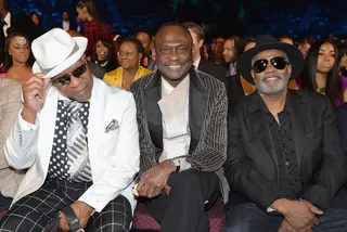 Kool &amp; the Gang  - Kool &amp; the Gang chillin' out.   (Photo: Earl Gibson/BET/Getty Images for BET)