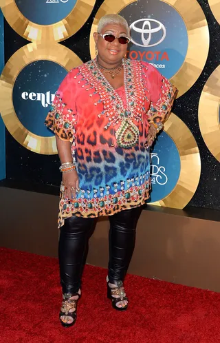 Luenell  - Luenell keeps it funky. (Photo: Earl Gibson/BET/Getty Images for BET)