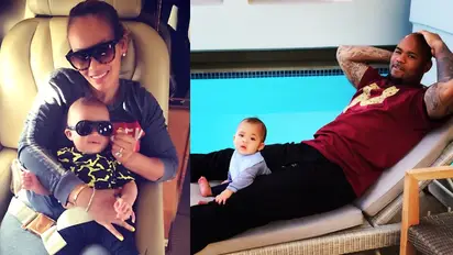 Carl Crawford Jr. - - Image 6 from Celebrity Babies of 2014