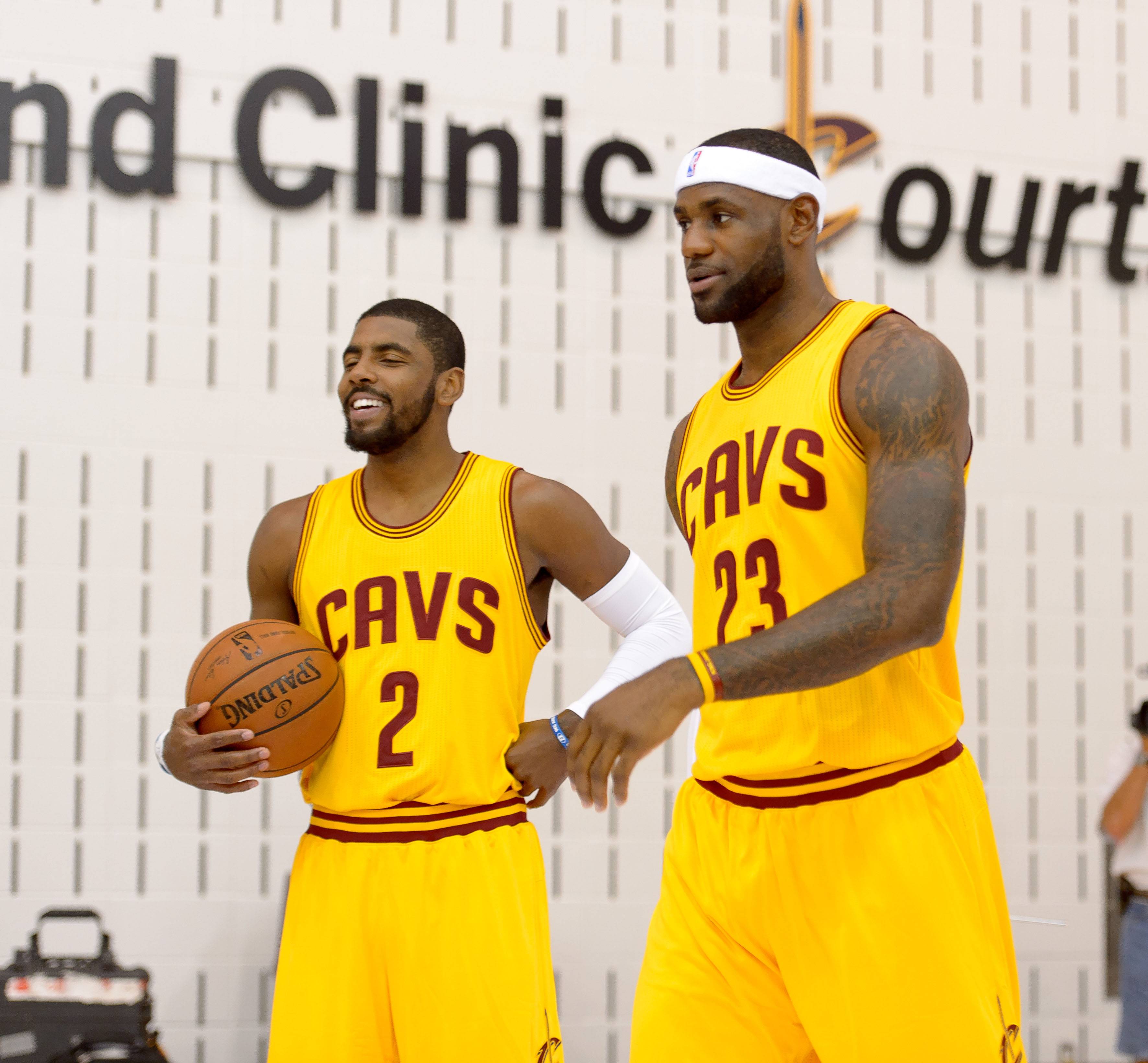 LeBron James, Cleveland Cavaliers, Kyrie Irving