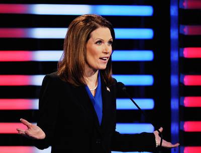 Michele Bachmann - Minnesota Rep. Michele Bachmann, who is polling in the single digits, is ramping up her fundraising efforts to become more competitive. In a fundraising letter to supporters she said she’s got to raise every dollar she can before the January primary season “to ensure our hard-charging constitutional conservative campaign — not some milquetoast opponents like Mitt Romney, Rick Perry and Newt Gingrich — wins over these undecided Iowa voters.&quot; She hit the club scene in Scottsdale, Arizona, Sunday night, raising $50,000.(Photo: Kevork Djansezian/Getty Images)