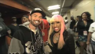 87. Nicki Minaj &quot;Did It On 'Em&quot; - Nicki utilizes exclusive backstage footage from the “I Am Music” tour for this braggadocious video.&nbsp;(Photo: Cash Money Records)