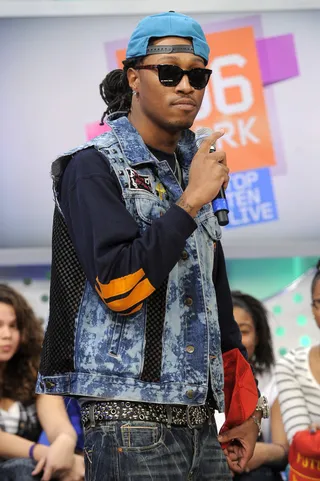 Future  - Although he's perhaps best known for his feature on YC's mega-popular hit, "Racks," things are looking bright for Atlanta's Future in 2012. He was able to follow up the success of "Racks" with a number of his own songs, including the Drake-assisted "Tony Montana," a track Beyoncé listed on her website as one of her faves in 2011.(photo: John Ricard / BET)