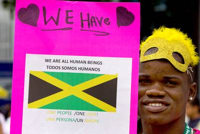 Jamaica to Reduce AIDS Discrimination With Amendments - Just in time for World AIDS Day 2011, Jamaica announced that amendments will be made to the Public Health Order to remove provisions that discriminate against people with HIV/AIDS.(Photo: ALFREDO ESTRELLA/AFP/Getty Images)