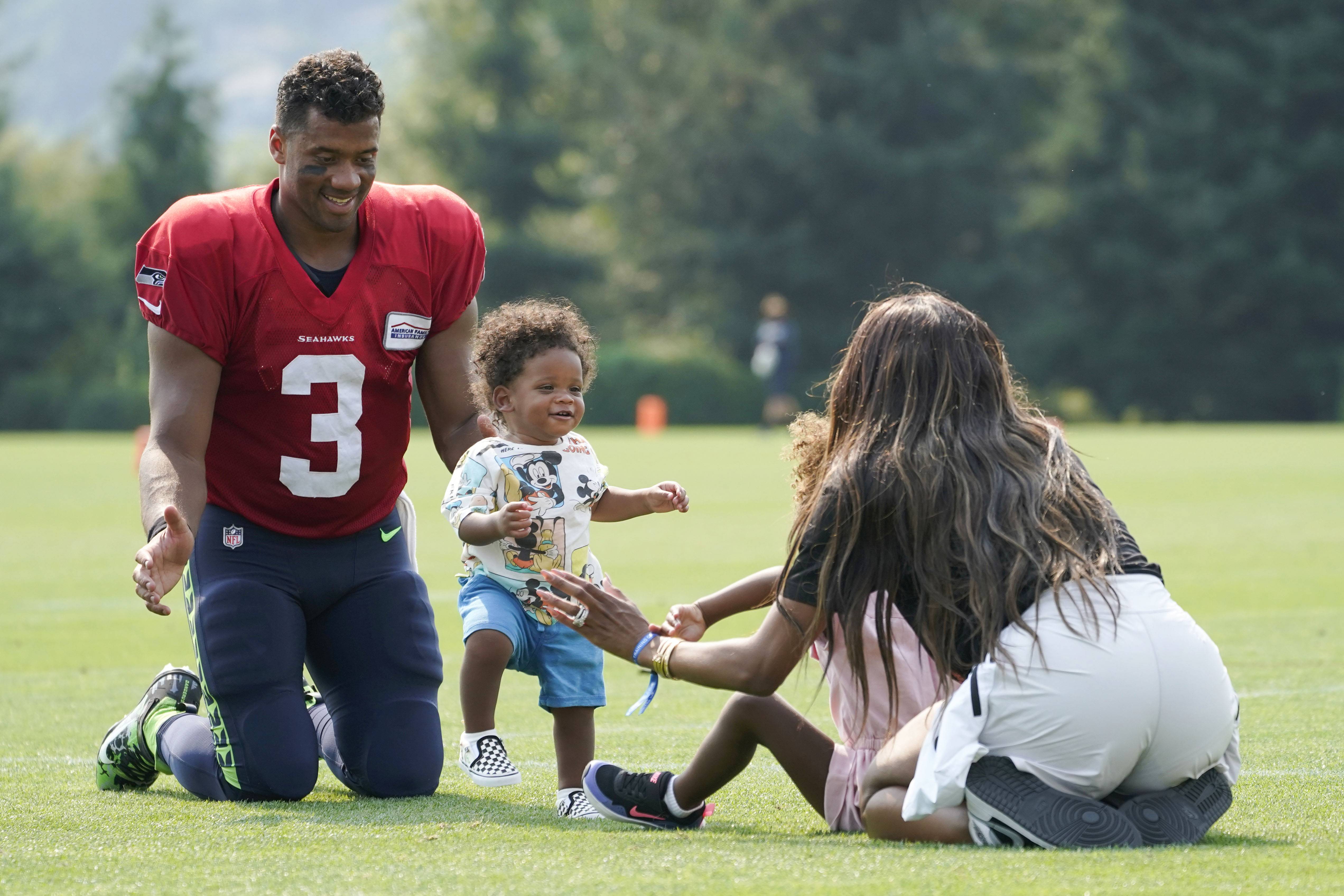 Ciara, Russell Wilson's Moments With Their Kids: Family Photos