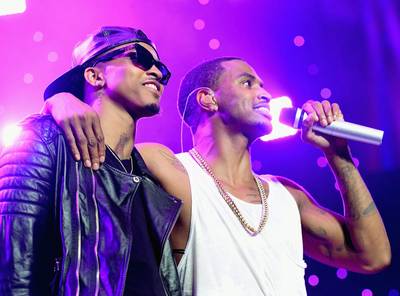 Brotherly Love - Trey Songz and August Alsina have had their differences in the past, but their brotherly bond is unbreakable.&nbsp;(Photo: Earl Gibson/BET/Getty Images for BET)