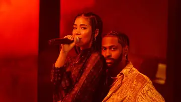 Jhene Aiko and Big Sean on BET Buzz 2021