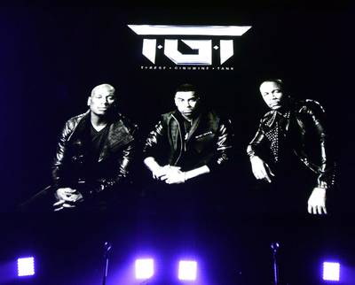 Another Triple Threat - R&amp;B is a team sport and TGT showed off a multi-talented starting lineup.&nbsp;(Photo: Earl Gibson/BET/Getty Images for BET)