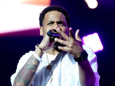 The Art of Storytelling - Mack Wilds took the West Coast on a trek through New York: A Love Story.&nbsp;(Photo: Earl Gibson/BET/Getty Images for BET)
