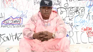 NEW YORK, NEW YORK - MAY 13: Jadakiss visits Music Choice on May 13, 2019 in New York City. (Photo by Noam Galai/Getty Images)