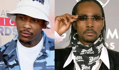 YG Featuring Krayzie Bone, 'Cash Money' - YG seems to be recovering well after getting shot last month. Heating the streets up once again, he just released &quot;Cash Money,&quot; the Krayzie Bone-featured lead single from his upcoming album Still Krazy.(Photos from left: Frazer Harrison/Getty Images)