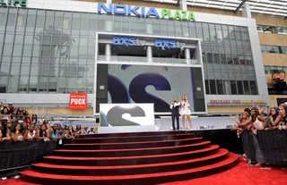 We're Live! Red! Ready!  - Click through to see how 106 &amp; Park held down the red carpet during the BET Awards Pre-Show Live! Red! Ready!   (Photo: John Ricard/Getty Images for BET)