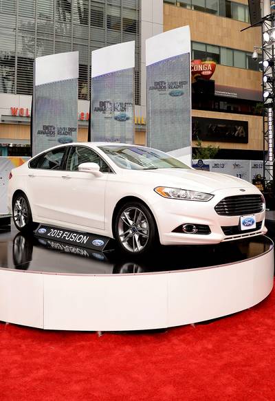 Ford Fusion - A general view of the atmosphere during the Ford Red Carpet at the 2013 BET Awards at Nokia Theatre L.A. Live on June 30, 2013, in Los Angeles.  (Photo:Jason Merritt/BET/Getty Images for BET)