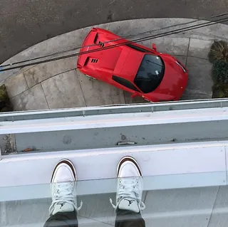 Days Before Rodeo: The Prayer - "Still rollin' up swishas! / Now its beamers double parking, f**k payin' the meter."&nbsp;(Photo: Travi$ Scott via Instagram)