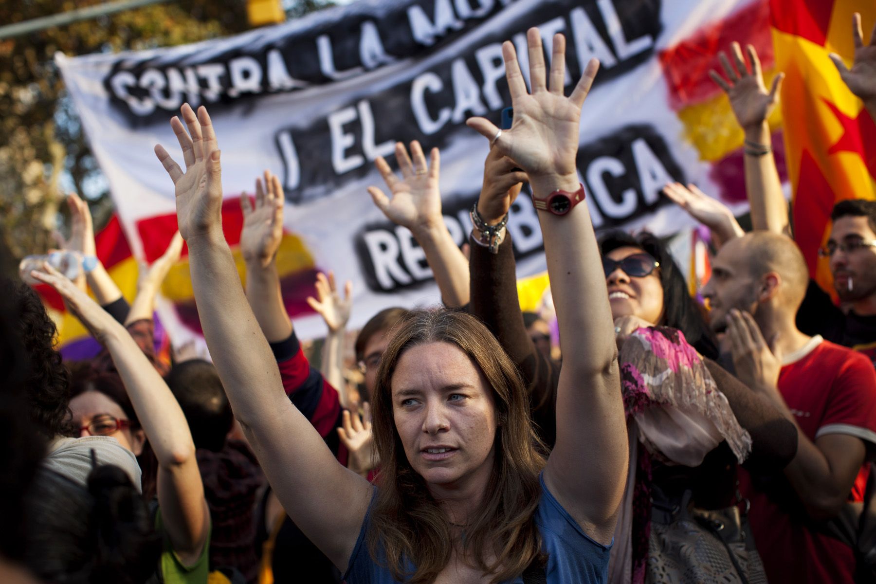 Barcelona, Spain - Protesters - Image 7 From Photos: Occupy Wall Street ...