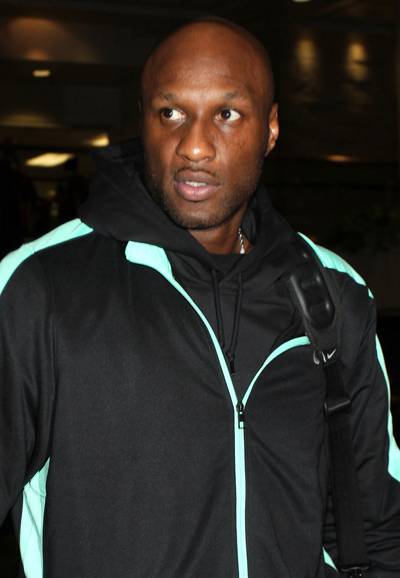 Lamar Odom: November 6 - The struggling basketball player is sticking in there at 35.(Photo: Splash News)