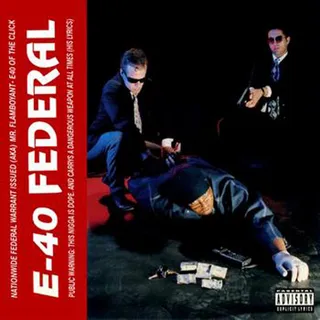 7. Federal (1993) - Before Kendrick Lamar was even in kindergarten, Earl Stevens had plenty of hustlers thinking rational with his debut LP, Federal.&nbsp; "It was my first full-length solo album and it was just young E-40. Period," said the Sick Wid It Records CEO.(Photo: Jive Records)