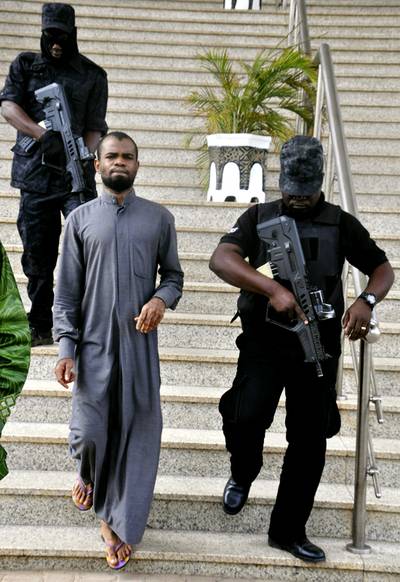 Life Sentence for Alleged Nigerian Bomber - The alleged mastermind behind the 2011 Christmas bombing of a Catholic Church in Nigeria was sentenced to life in prison for terrorism and murder, but not for the bombing. The life sentence was for &quot;facilitating the commission of terrorist acts&quot; in the Northern Sokoto state between 2007 and 2012, writes the Associated Press.(Photo: Olamikan Gbemiga/AP Photo)