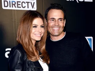 Maria Menounos&nbsp;and Keven Undergaro - Undergaro swept the TV host off her feet and surprised her by proposing on&nbsp;The Howard Stern Show in March.(Photo: Ethan Miller/Getty Images for DirecTV)