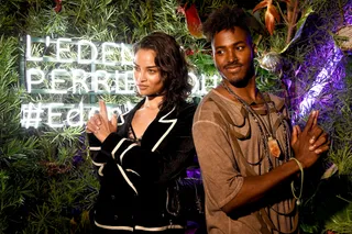 Shanina Shaik and DJ Ruckus - The DJ and supermodel got engaged just after the new year. Ruckus reportedly proposed at his cousin&nbsp;Lenny Kravitz's private beach in the Bahamas.&nbsp;&nbsp;(Photo: Frazer Harrison/Getty Images for Perrier-Jouet)