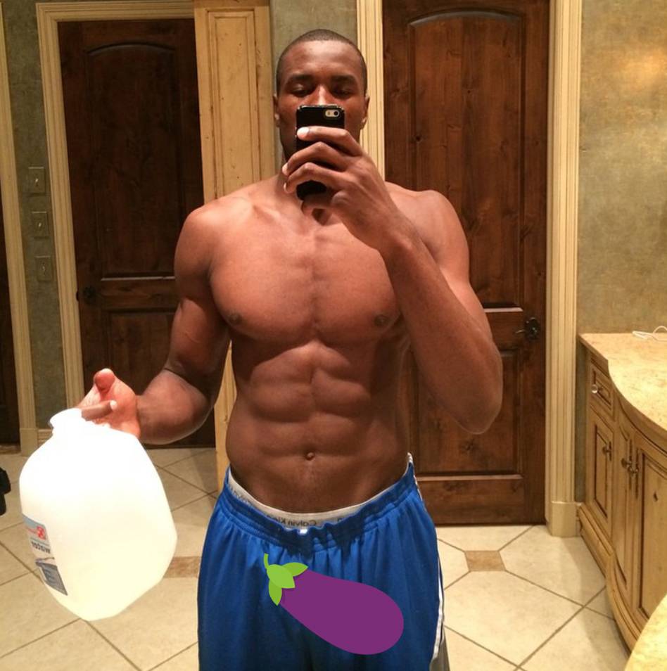 Serge Ibaka The Image 4 from 10 Epic Eggplants That Came Out to