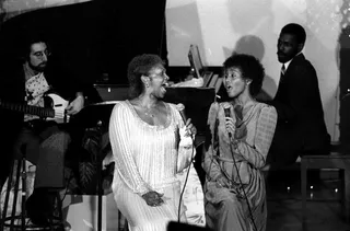 Whitney's Musical Lineage - As daughter of gospel singer Cissy Houston, it's clear that Whitney Houston was destined to impact the music industry, especially when you consider her other family ties--cousins Dionne Warwick and Dee Dee Warwick and godmother Aretha Franklin.