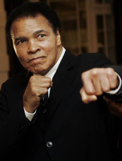 &nbsp;Muhammad Ali\r&nbsp; - The boxing icon’s activism began in 1964 when he joined the Black religious nationalist group the Nation of Islam and changed his name to Muhammad Ali. He became a cause celebré when, in 1966, he refused to serve in the army and fight in the Vietnam war, famously commenting: “No Viet Cong ever called me a nigger.&quot;\r(REUTERS/Andreas Meier /Landov)