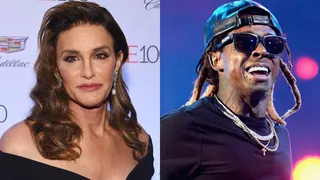 Inspo - Young Thug has claimed that Caitlyn Jenner is his "hero" and made Caitlyn his first follow on Instagram.Meanwhile, back in 2014, Young Thug mentioned in his interview that he'd rather work with Lil Wayne more than Michael Jackson. But it seemed that once Young Thug got welcomed into the YMCMB crew, things took a turn for the worse with him and Wayne's relationship. Thugger was still claiming Wayne was his idol and collaborating with him on the record "Take Kare" up until the day Lil' Wayne finally went off on Twitter about how his project Tha Carter V wasn't going to be released thanks to his label&nbsp;Cash Money Records. Soon after, Young Thug announced the Carter 6 mixtape, which officially sparked their almost never-ending beef.(Photos form left: Larry Busacca/Getty Images for Time, Kevin Mazur/Getty Images for Anheuser-Busch)&nbsp;