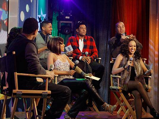"The Game" Cast - - Image 1 from The Game Cast on 106 & Park | BET