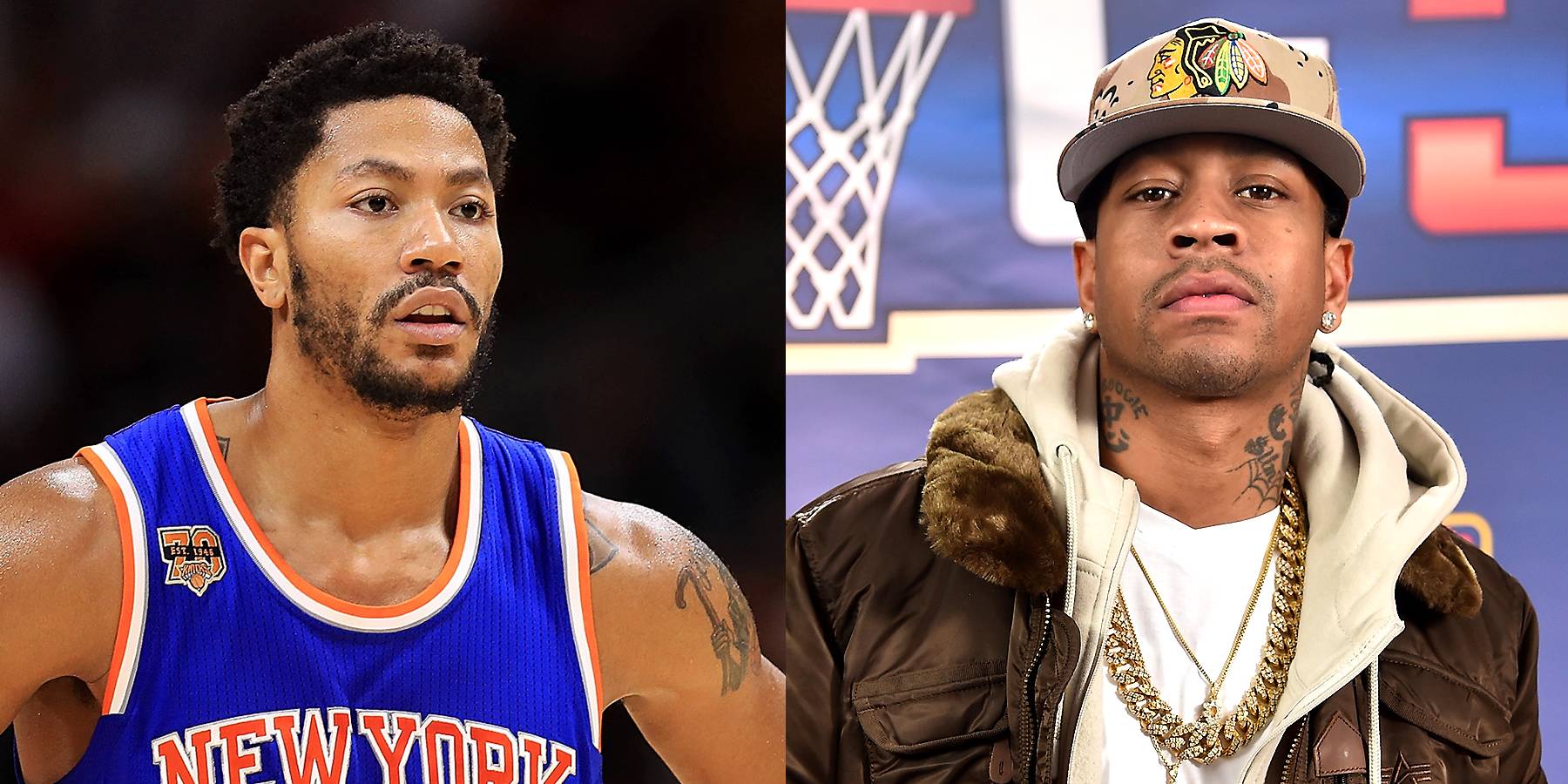 Derrick rose sales allen iverson